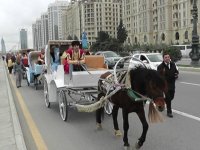 Bulvara Çindən faytonlar gətiriləcək
